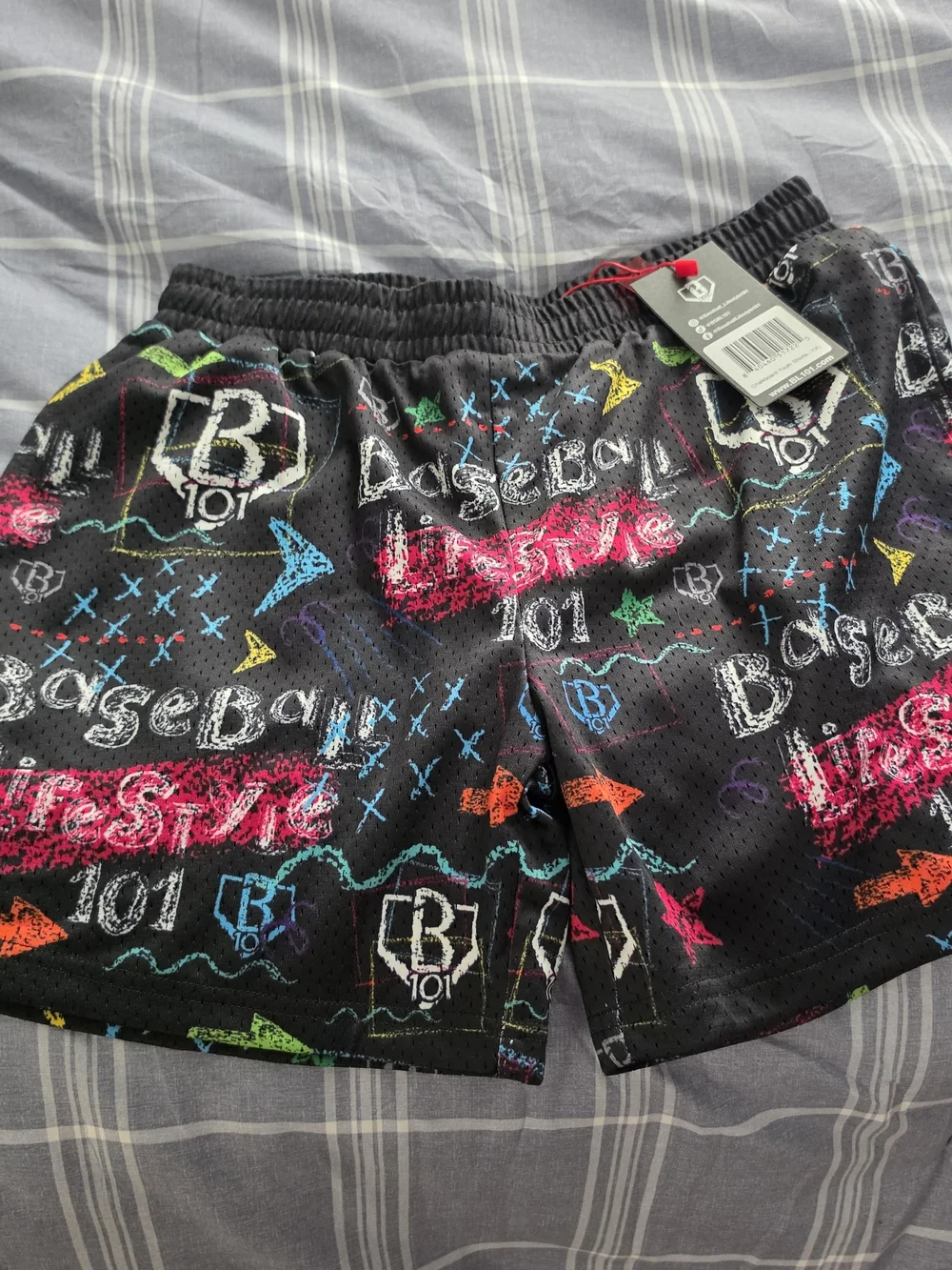 Baseball Lifestyle 101 Shorts YXL. NWT